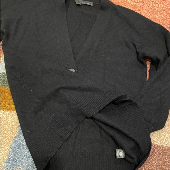 Black Cashmere Cardigan - Picture 6 of 6